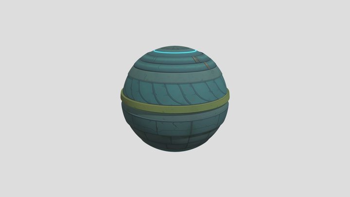 Stylized Material 3D Model