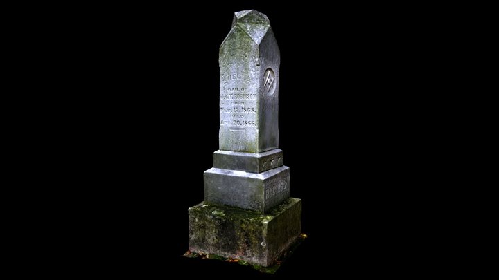 Robinson Grave Monument 3D Model