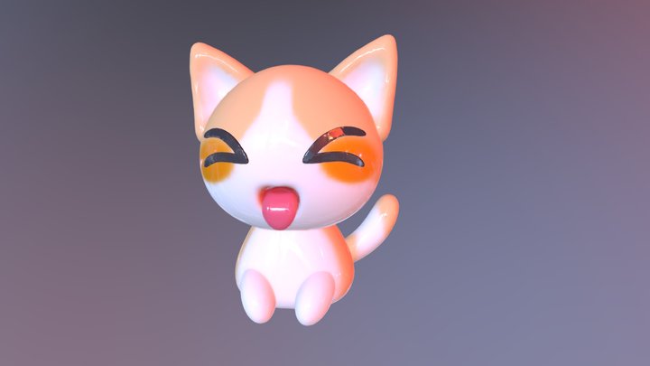 Cat 3D Model