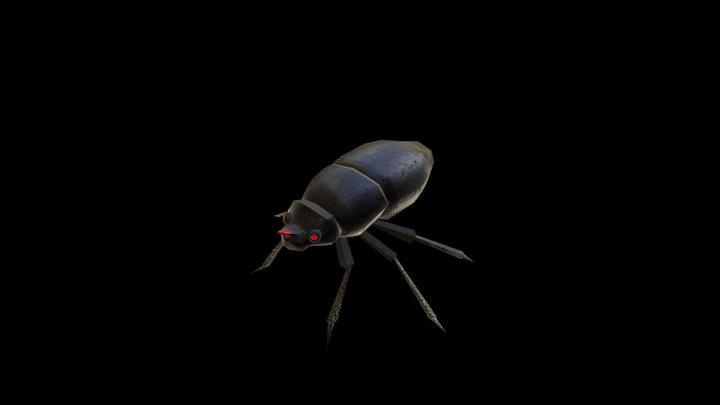 Concept Insect Model - "Toge Kabutomushi" 3D Model