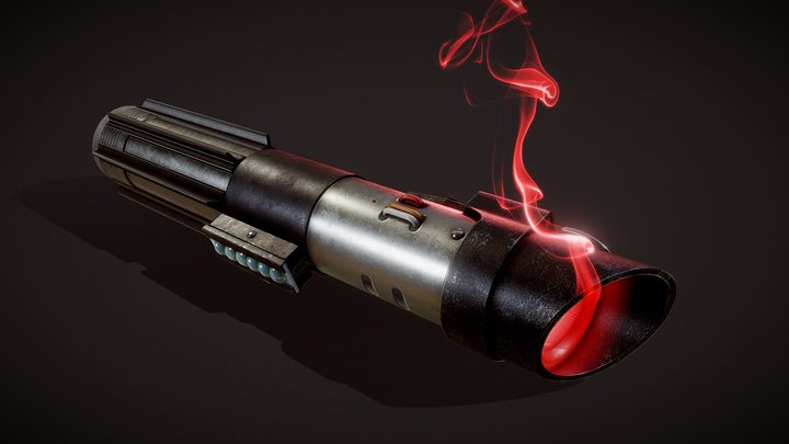 Darth Vader's lightsaber 3D Model