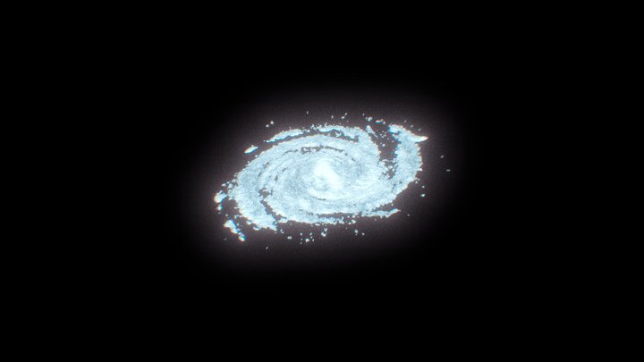 Milkyway Galaxy 3D Model