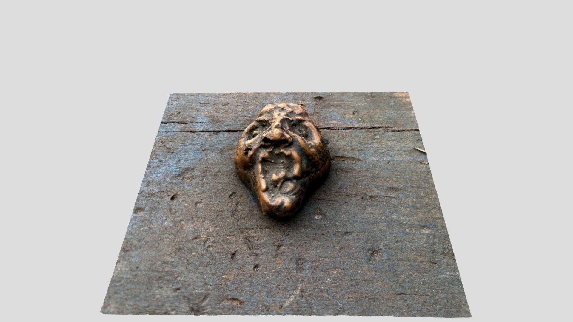 Funny Little Forged Head