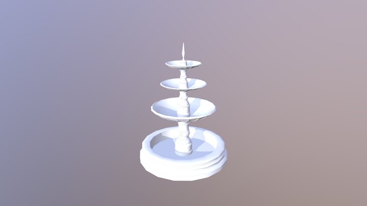 Fountain 3D Model