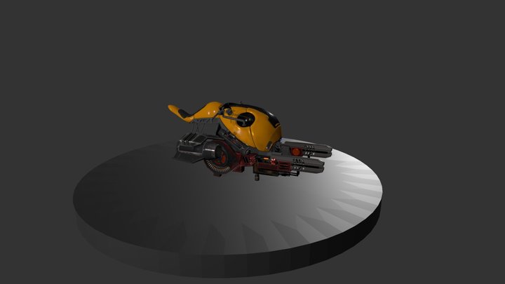 motor space 3D Model