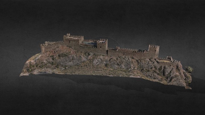 Castillo Riba de Santiuste_V2.0 3D Model