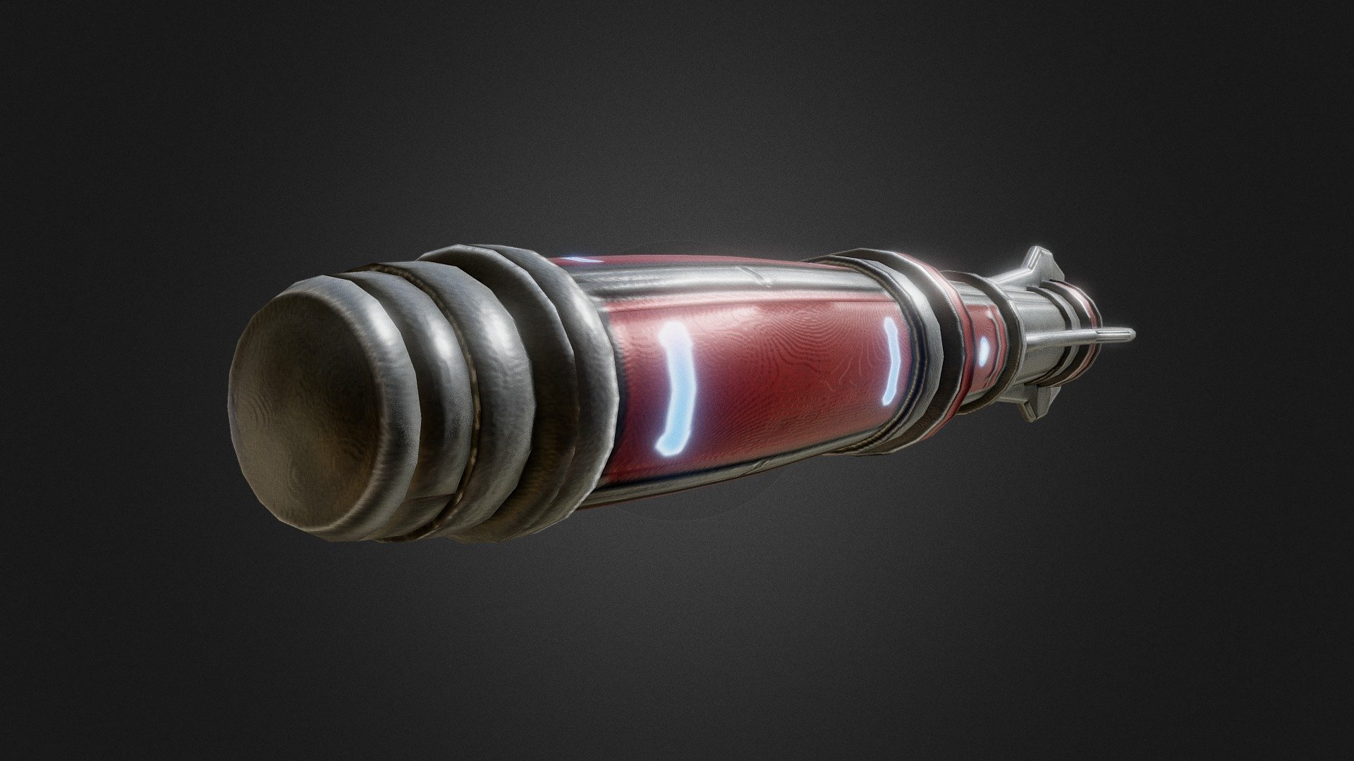 Sci-fi Rocket missile 04