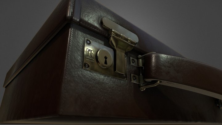 Briefcase 3D Model