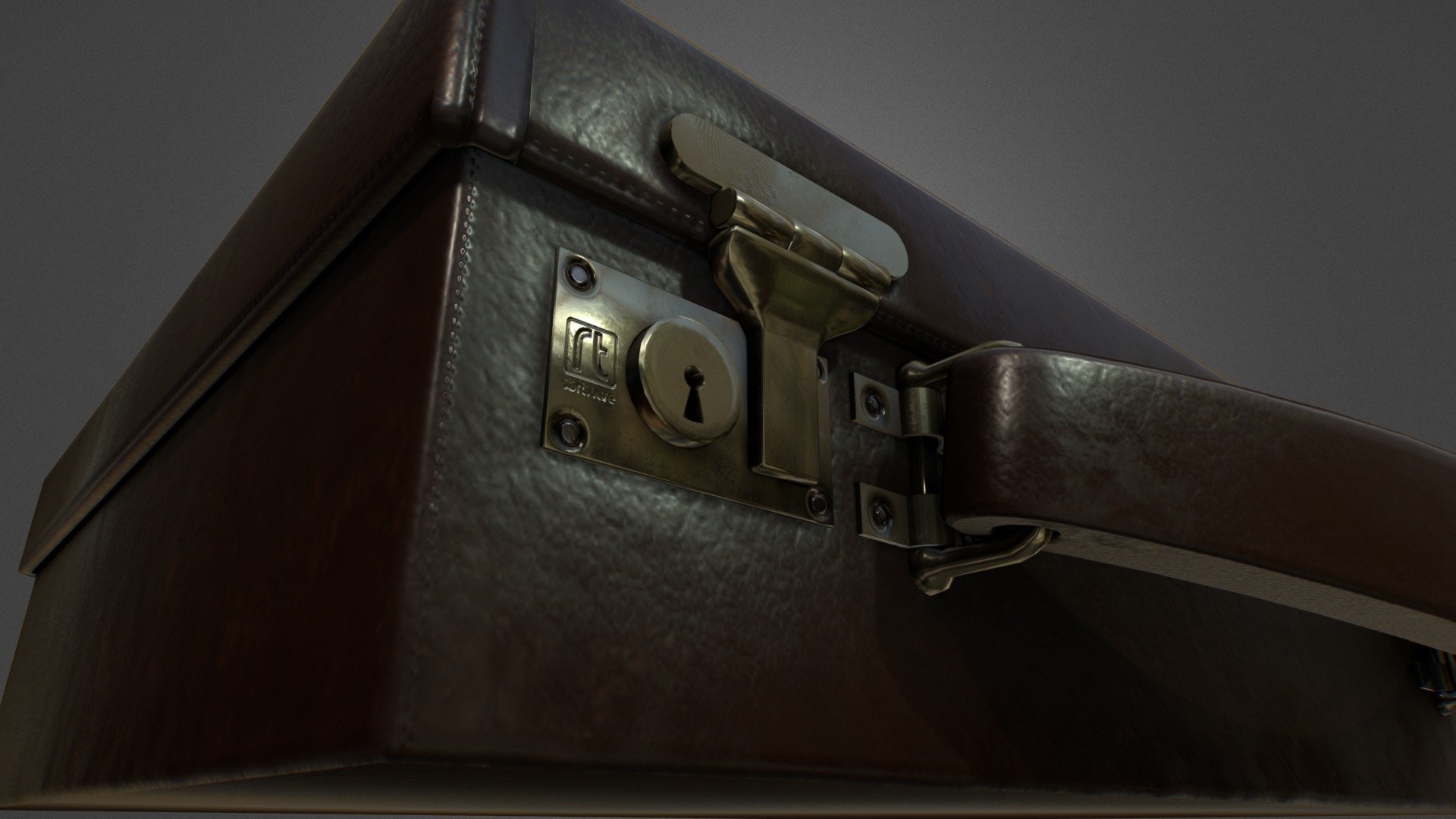 Briefcase - 3D model by sebastianhickey [0b55549] - Sketchfab