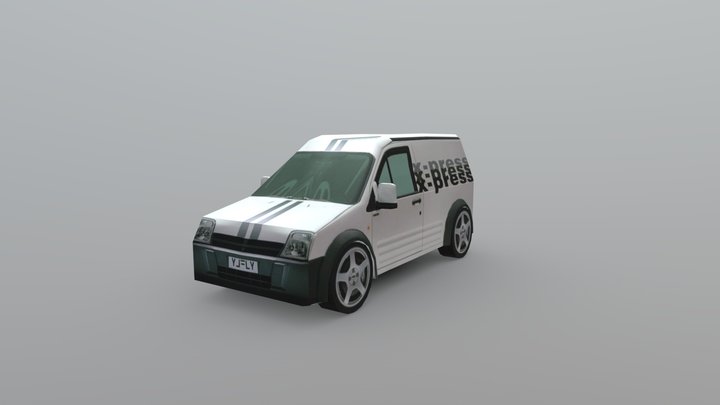 Ford Transit Connect X-Press – Modello 3D gratuito STL