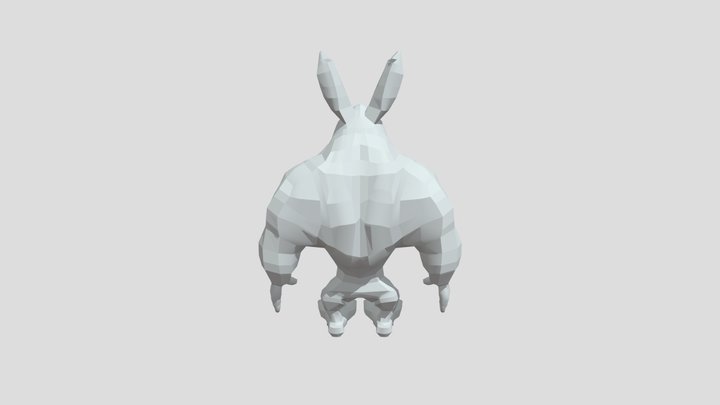 Bunny Man 3D Model