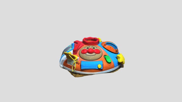Anpan-man Sound Toy 3D Model