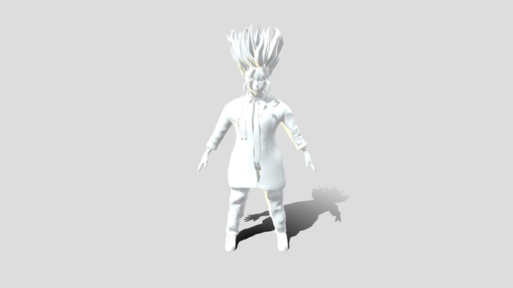 Senku Ishigami (Doctor Outfit) 3D Model