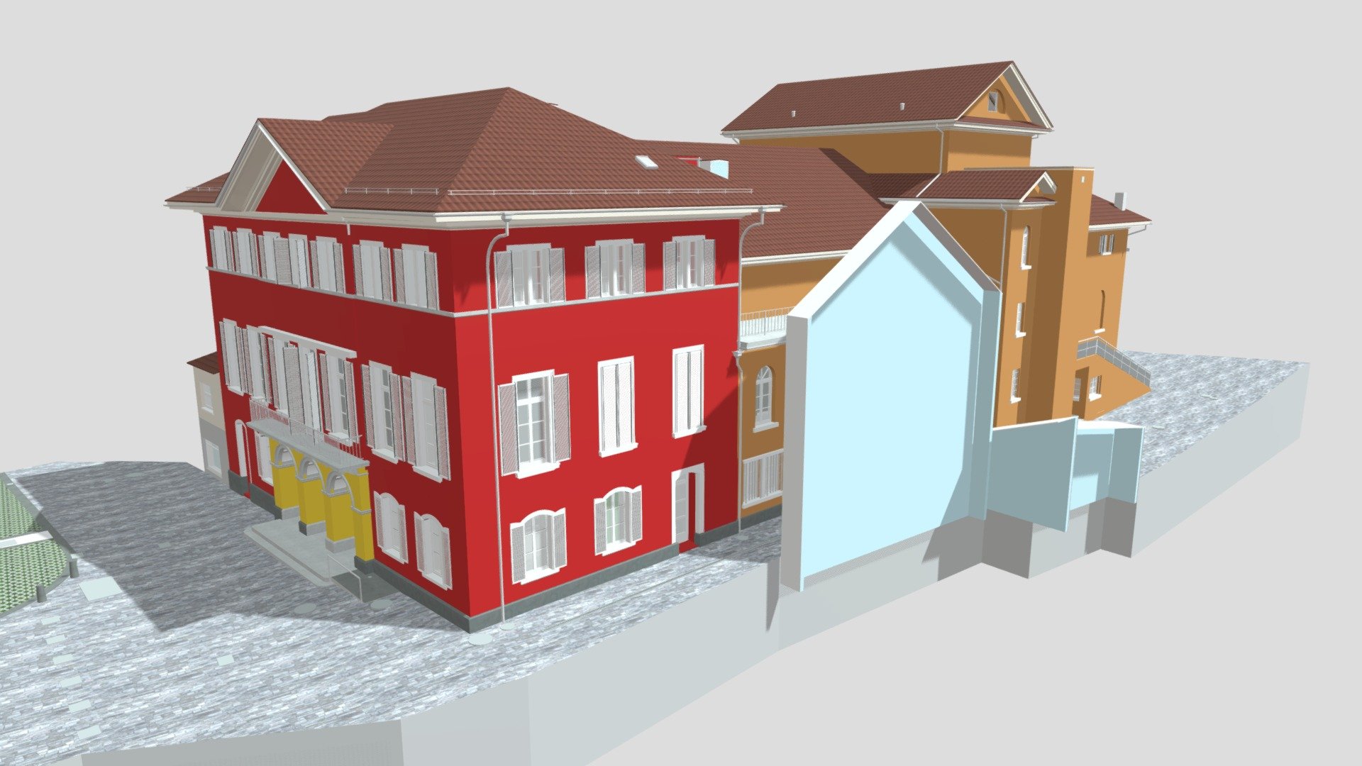 Altdorf UR, Tellspielhaus — Sketchfab embed 3D viewer