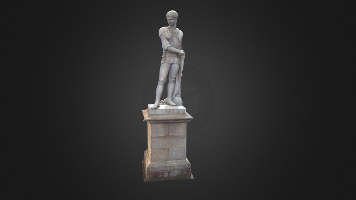 Escultura de Aries 3D Model