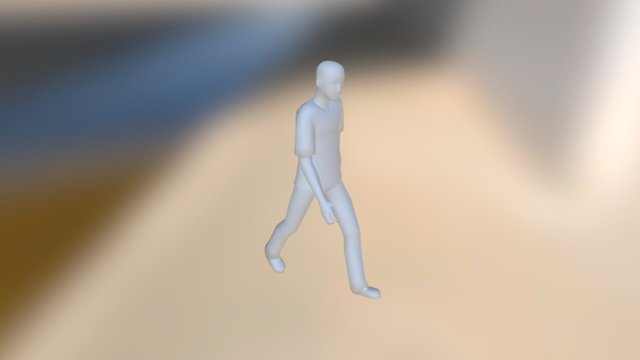 Walking 3D Model