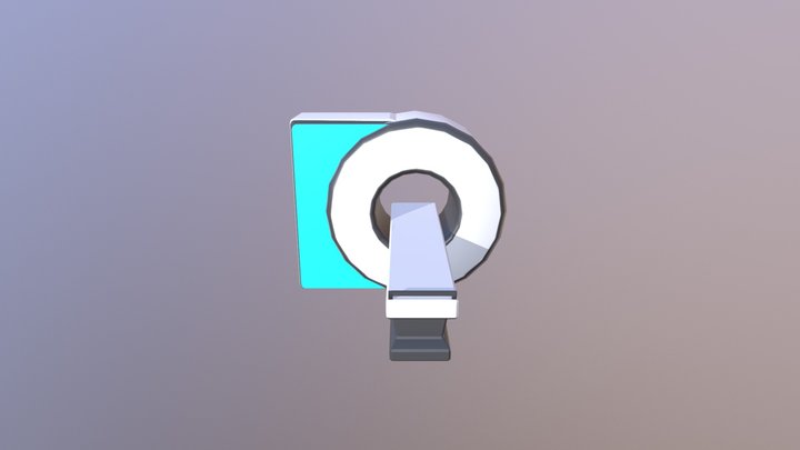 MRI Machine 3D Model