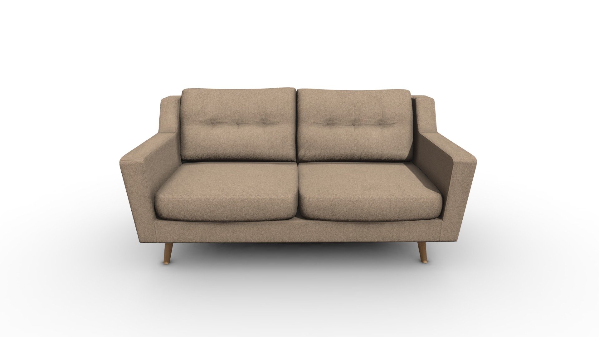 M768 SOFA 3 PUESTOS DUBLIN T. VARENA 04 TAUPE AR — Sketchfab embed 3D viewer