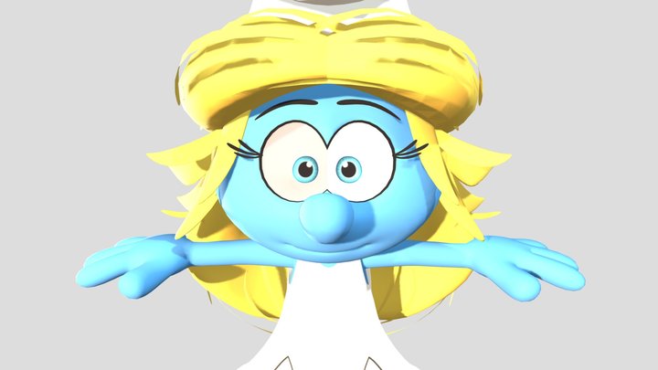Smurfette (The Smurfs) 3D Model