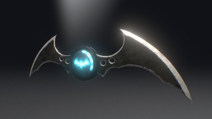 Remote Batarang 3D Model