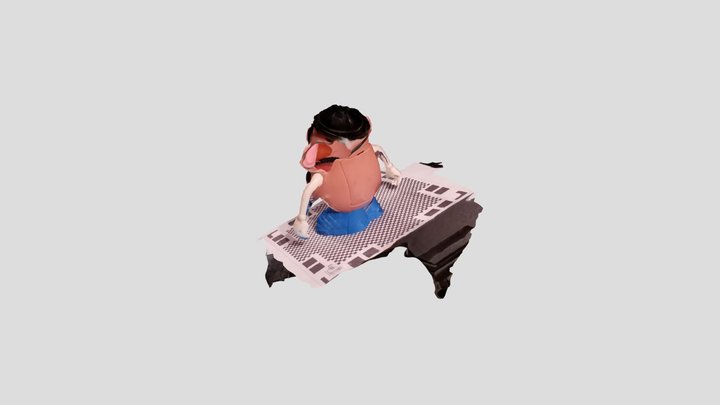 Mr Potato Mutant 3D Model