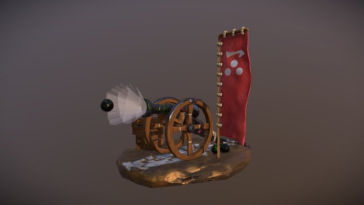 Artillery-Gun - [Student Work] 3D Model