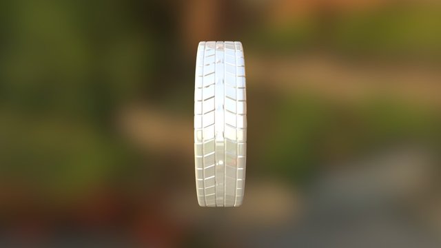 Make A Car Rim Exercise Modifiers Applied 3D Model