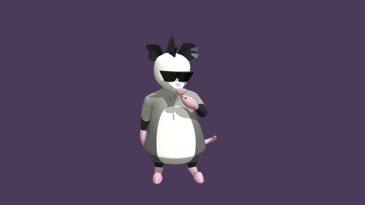 Oppossum 3D Model