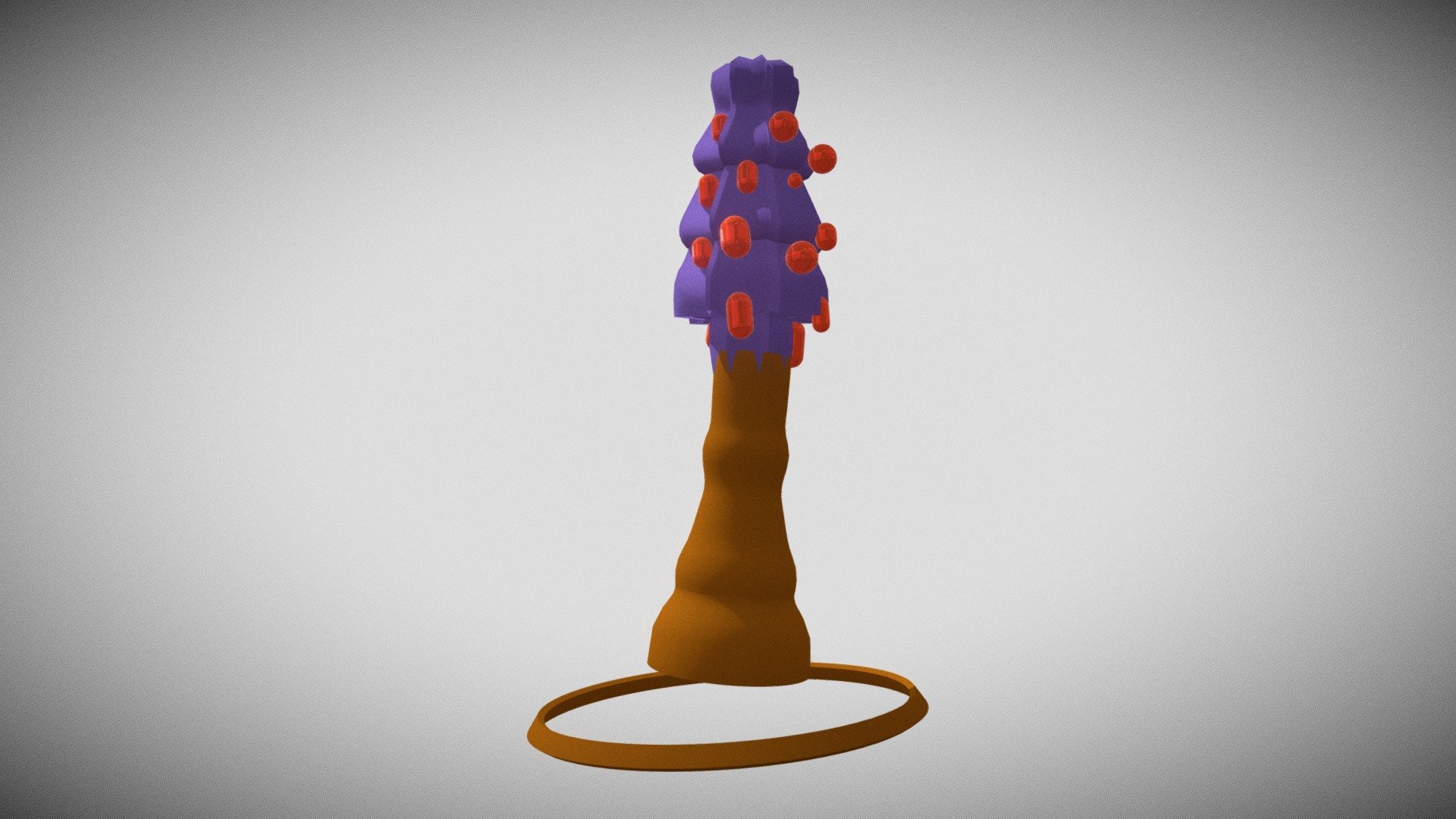 Jeweled Chess Piece Tree