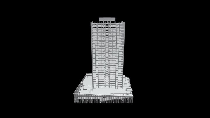 MODELO ESTRUTURAL TQS - SOLO 3D Model