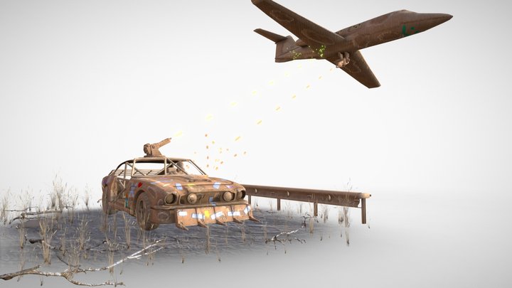 Cardboard Action! 3D Model