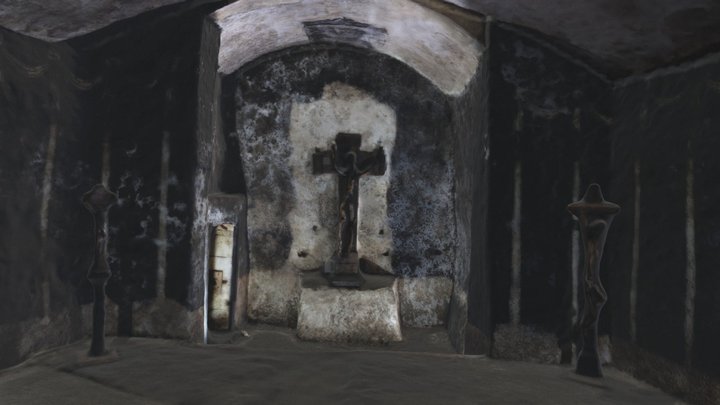 Cripta Chiesa di San Sepolcro 3D Model