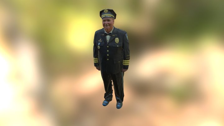 Jack Foster Police Chief 3D Model