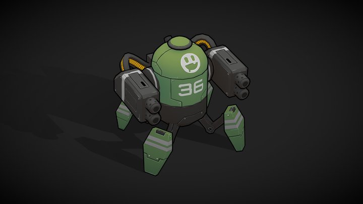 KawaiiMeka 3D Model