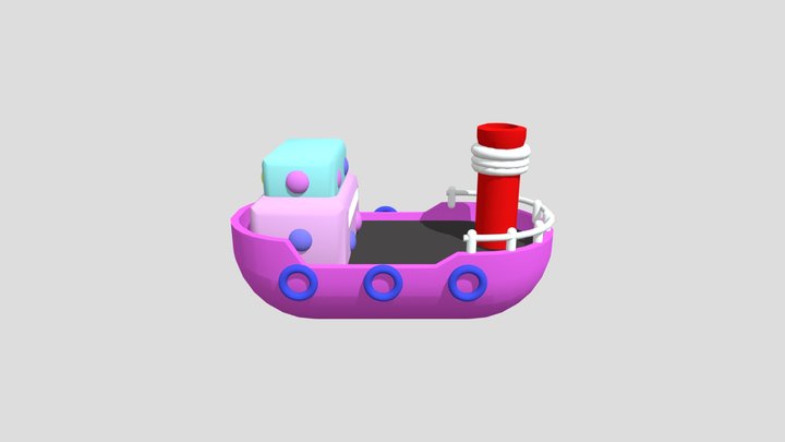 3d ship model 3D Model