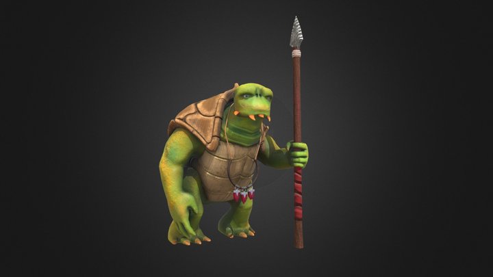 Turtle 3D Model