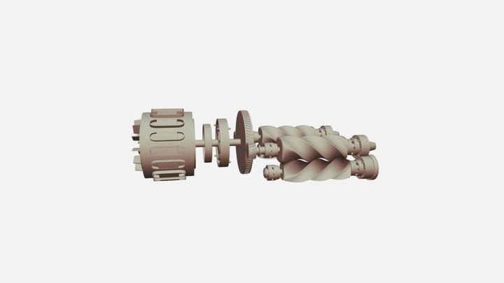 Air-compressor-8 3D Model