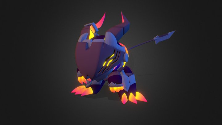 [Kirby Fan Character] Vaportalon 3D Model