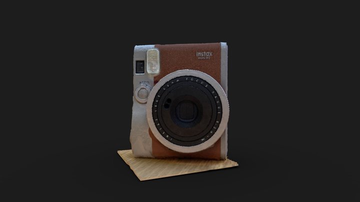 instax polaroid camera 3D Model