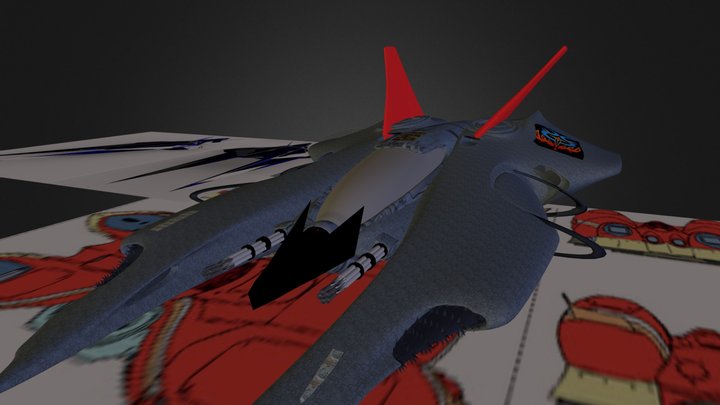 F-zero Advanced 3D Model