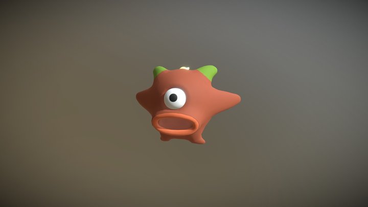 SUCC fish monster 3D Model