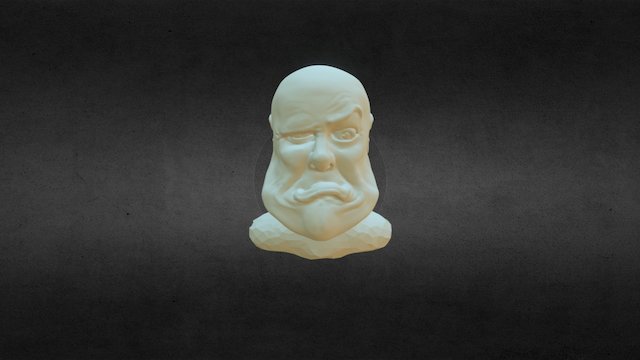 First head 3D Model