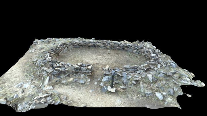 Hohokam Round Building 3D Model