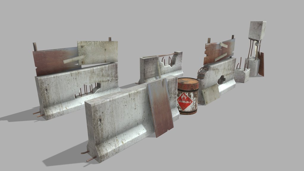 Concrete Barrier / Drum Barrel / Fences