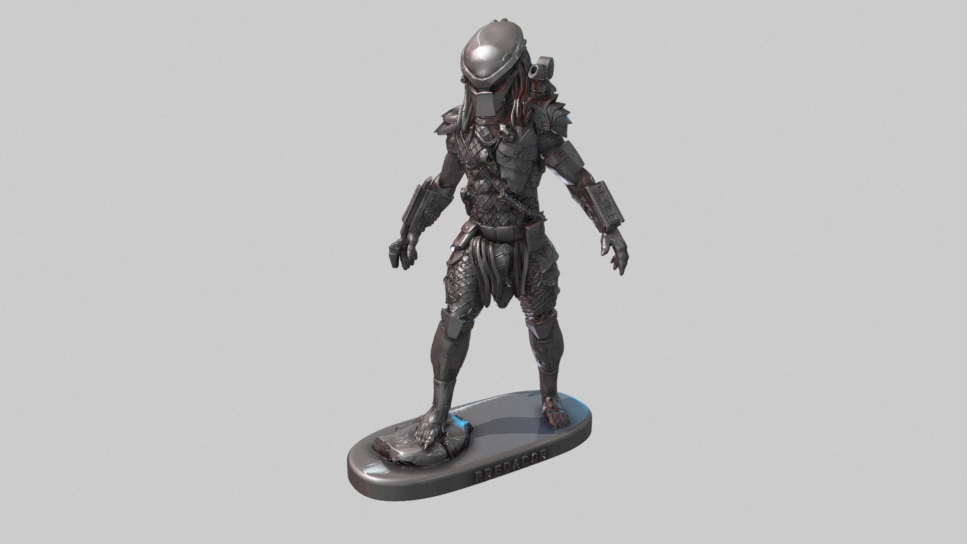#054 Predador - 3D model by 3DCraft (@insta3dcraft) [0b6a253] - Sketchfab
