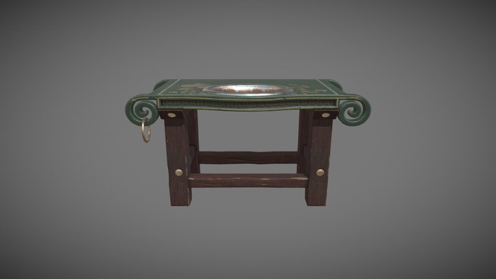 Alchemy Table 3D Model