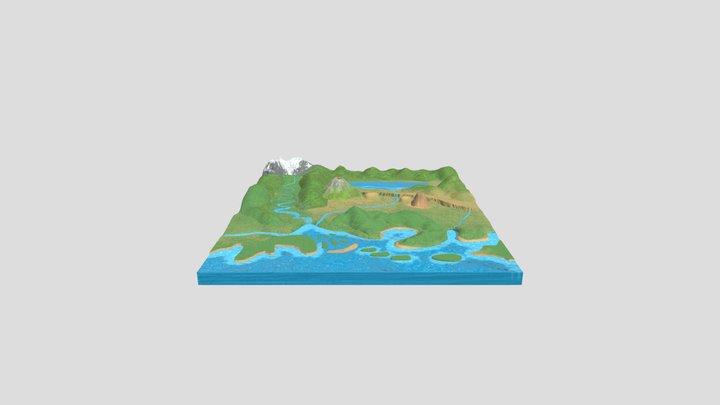 landscape 3D Model