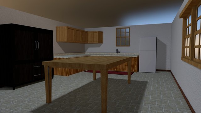 Practica Environment - Ellia's Kitchen 3D Model