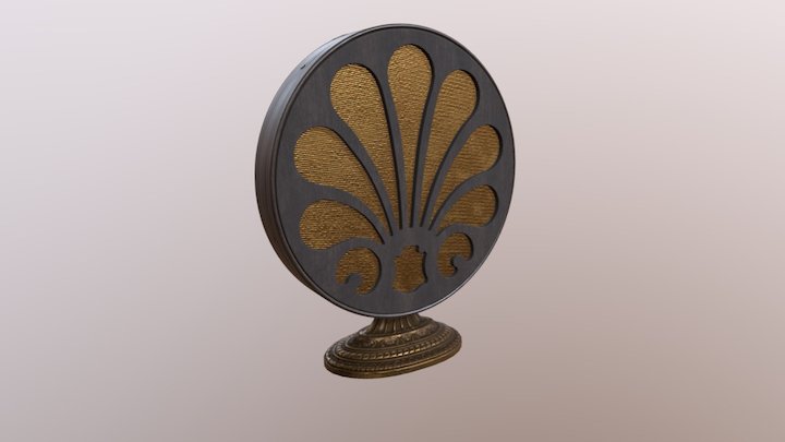 Old speaker 3D Model