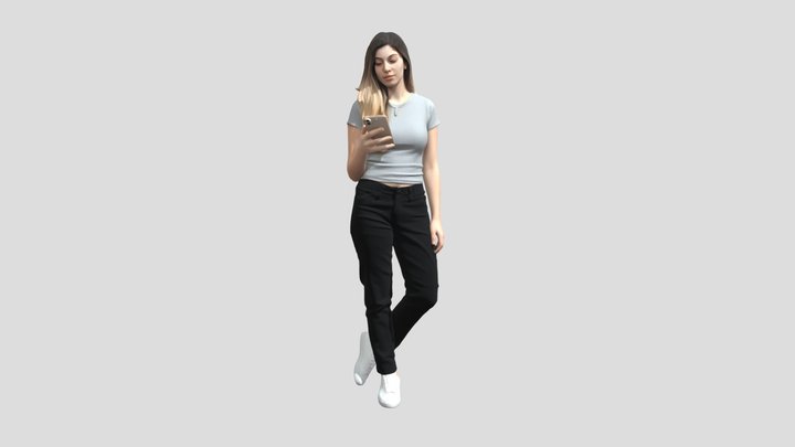 Casual Phone Check – Kostenloses 3D-Modell STL